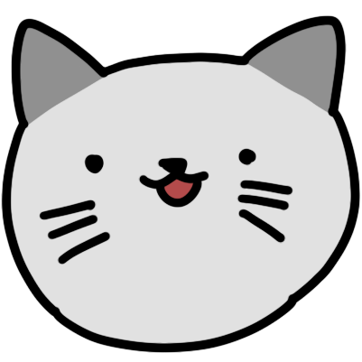 質問する猫の画像